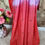 Thumbnail: Designer Chinnon Saree with Stitched blouse