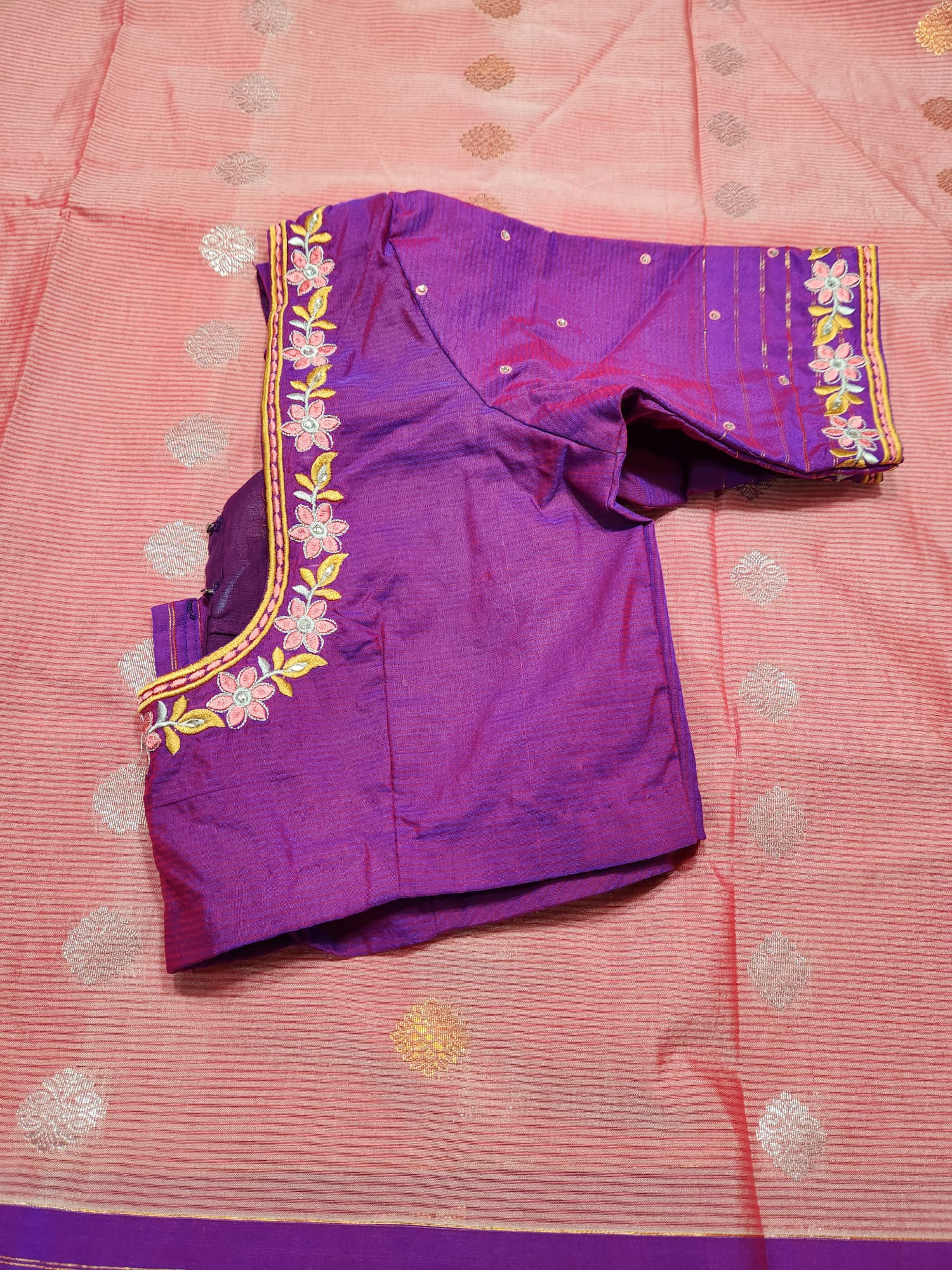 Designer Semi gadwall Silk Saree