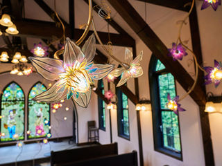 Fluttering Clematis in the Light