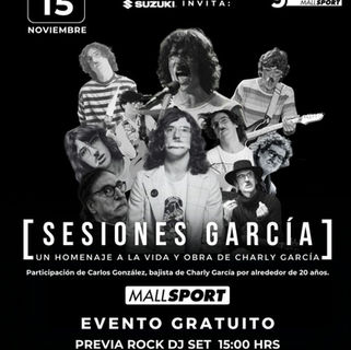 Bajista histórico de Charly García llega a Mall Sport con un homenaje en vivo