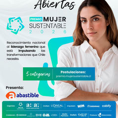 Convocatoria abierta: “Premio Mujer Sustentable 2026” busca reconocer a las mujeres que están liderando los cambios positivos