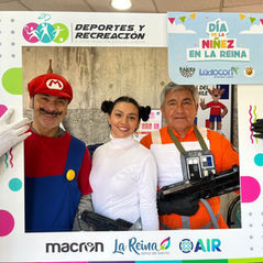 Disfraces y deportes adornaron Fiesta del Mes de la Niñez en La Reina