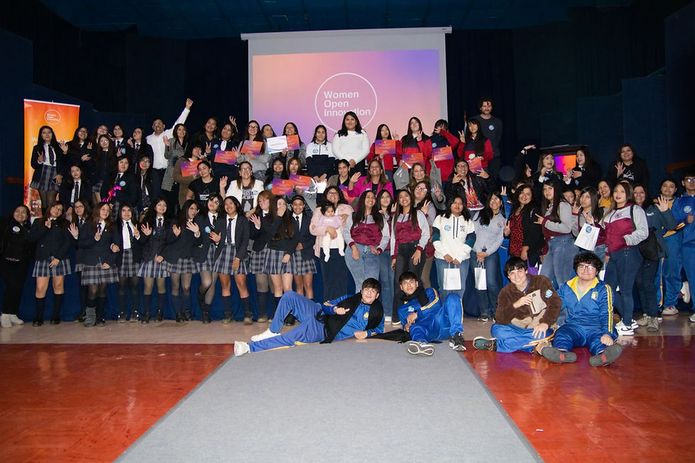 Más de 450 mujeres y niñas participaron en Women Open Innovation Coquimbo 2026