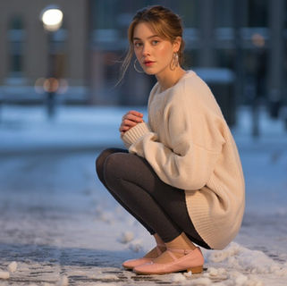 Cómo usar ballerinas en invierno sin pasar frío