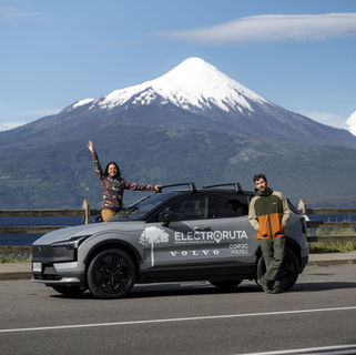 Volvo Cars y Benjamín Valenzuela dan inicio a una nueva aventura: Electro Ruta Reservas Nacionales de Chile