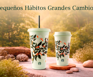 Un pequeño cambio, un gran impacto: Starbucks invita a elegir lo reutilizable en el Día de la Tierra