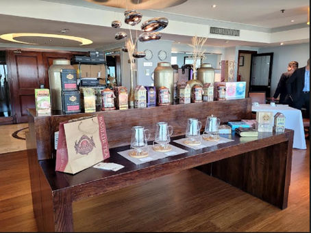 Hora del té: En Hotel Marriott y con Basilur