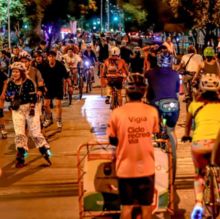 CicloRecreoVía Nocturna se tomará las calles de la capital promoviendo la recuperación de estos espacios para las familias