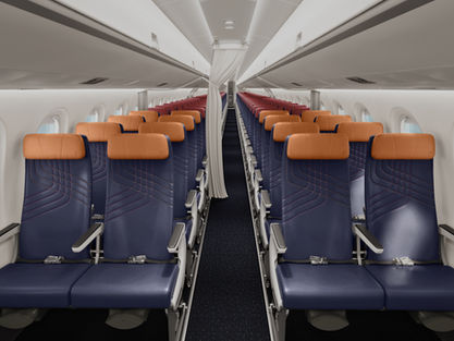 LATAM presenta la cabina de nuevos aviones Embraer E195-E2