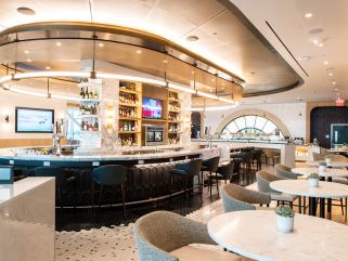 El segundo Delta Sky Club en JFK se convierte en el centro de atención