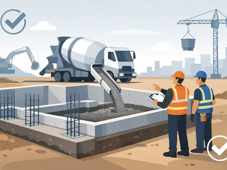 Concreto para cimentaciones sin errores de obra