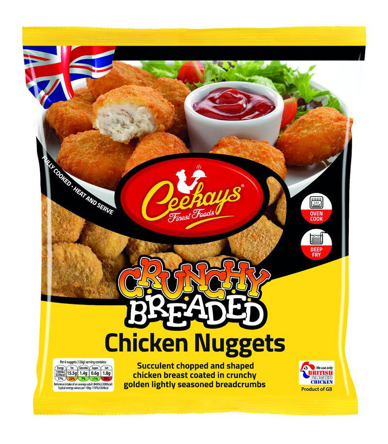 Ceekays Crunchy Breaded Chicken Nuggets