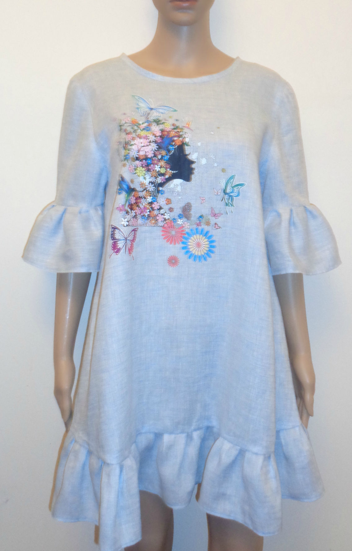Women's linen dress