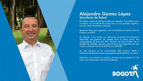 Nuevo Gabinete #Bogotá Secretario de Salud
