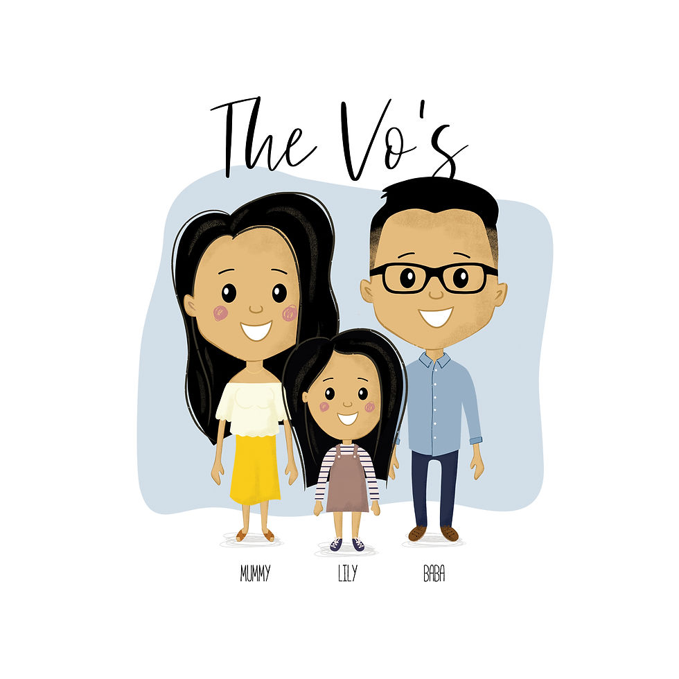 Thumbnail: Personalised Family Portrait