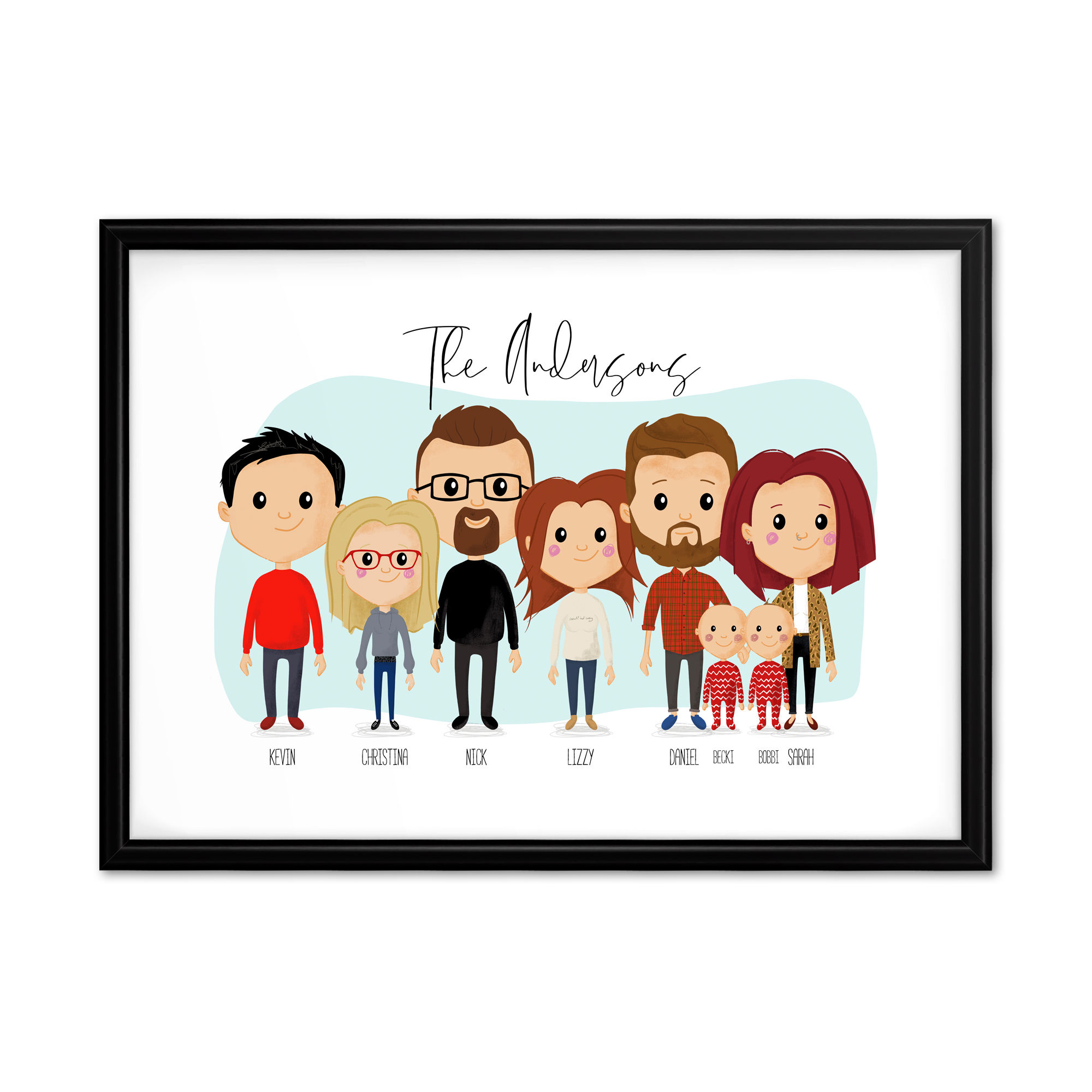 Personalised Family Portrait