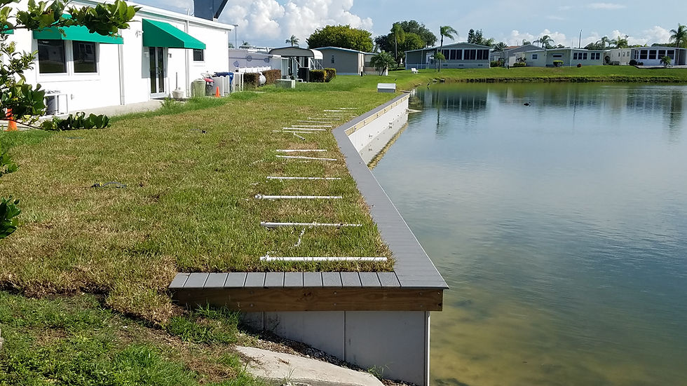 Retaining Wall, Palmetto, FL