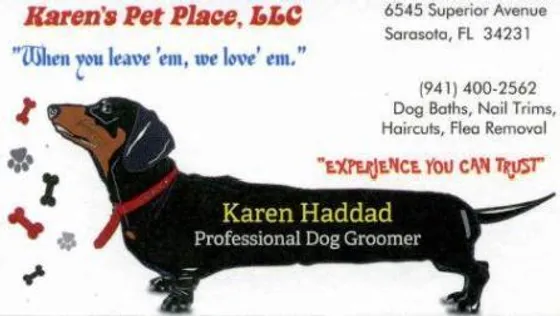 Karens Pet Place Groomers Grooming Nail Clipping Gulf Gate
