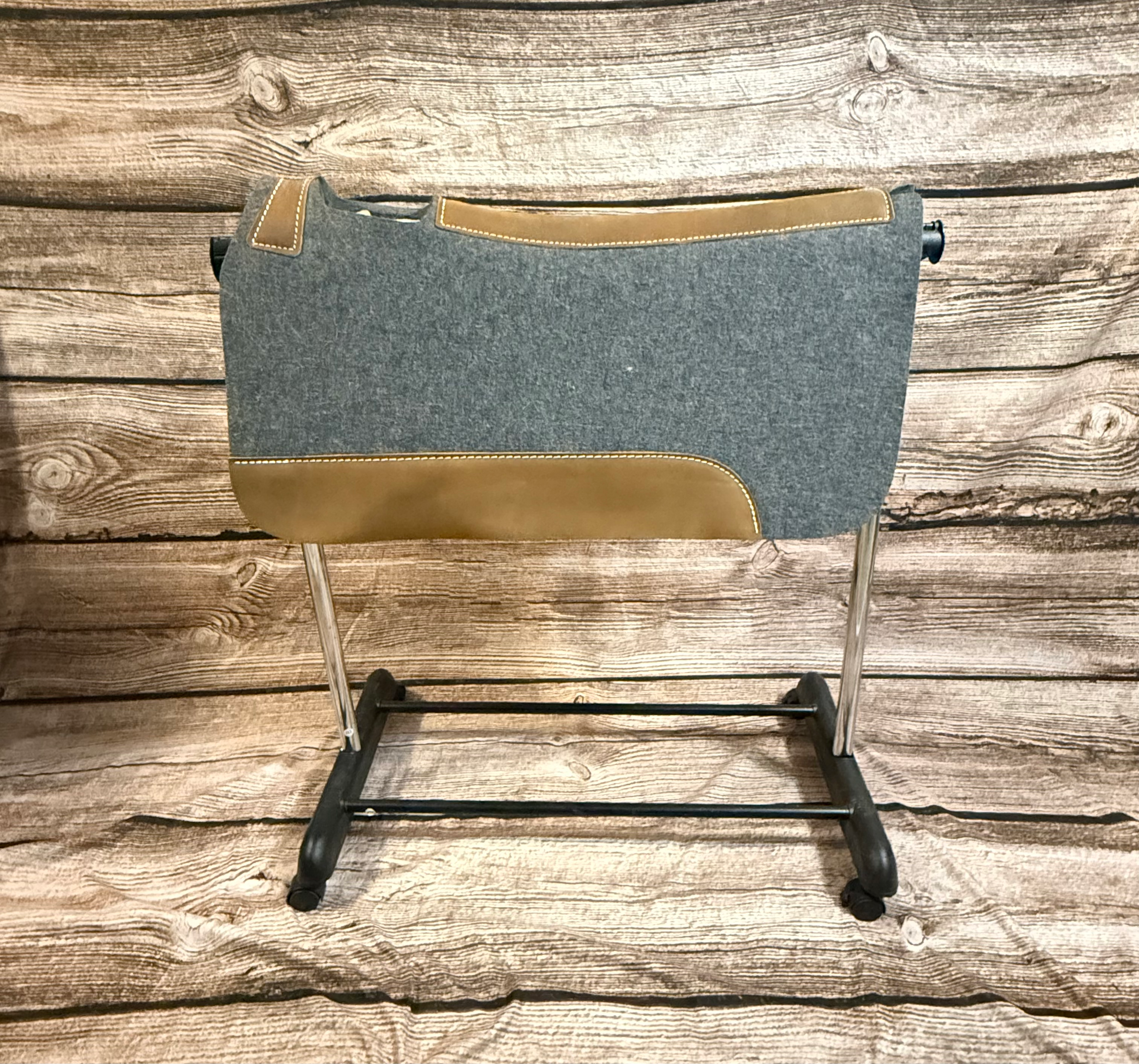 Grey Wool Saddle Pad