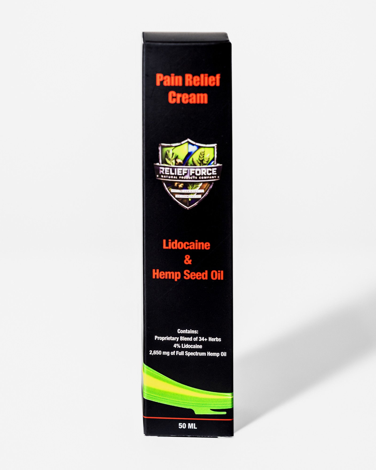 Relief Fore Lidocaine & Hemp Oil 50ml