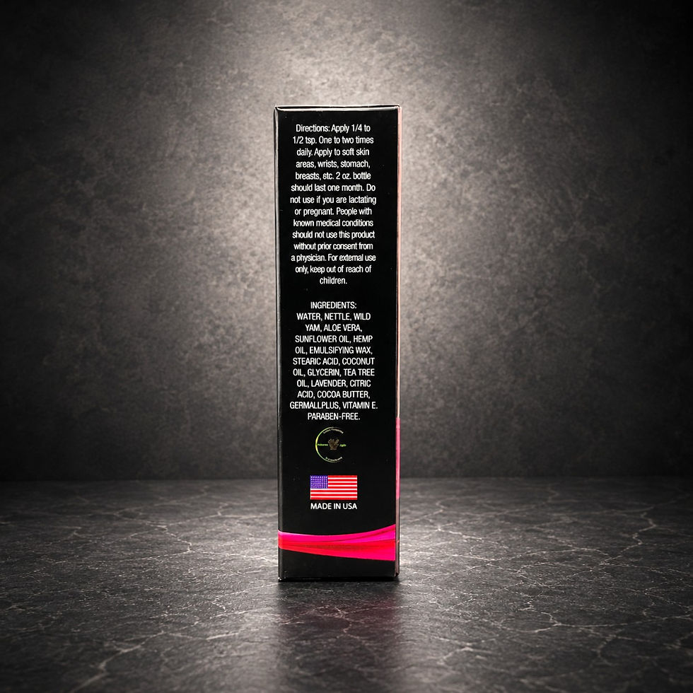 Thumbnail: Relief Force Wild Yam Hormone Replacement Cream w/ Hemp 15ml
