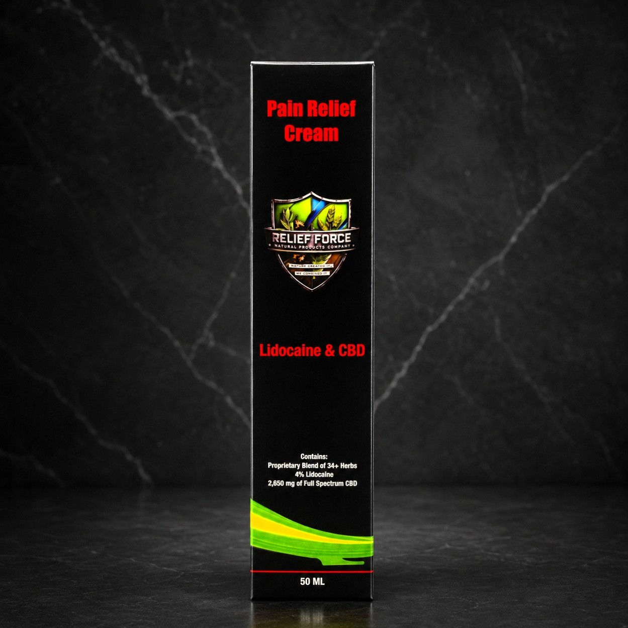 wholesale Relief Force Lidocaine & CBD 50ml