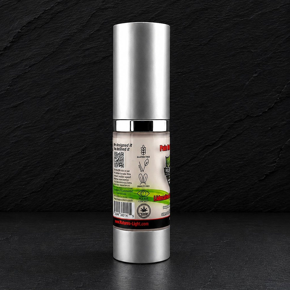 Thumbnail: wholesale Relief Force Lidocaine & Hemp Oil 15ml