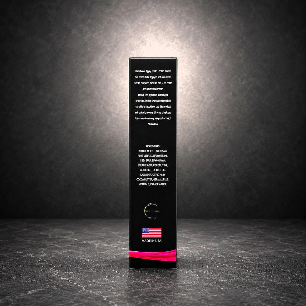 Thumbnail: wholesale Relief Force Hormone Replacement cream w/ CBD 50ml