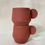 Miniatura: Kit Café TERRACOTA | 2 canecas de 160ml + prato de 20cm