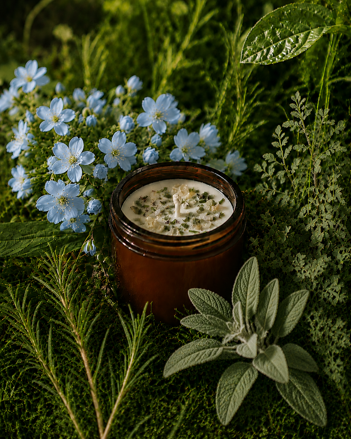Vela de soya - Limpieza y protección