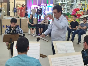 Apresentação da Banda Sinfônica no Shopping Peixoto !