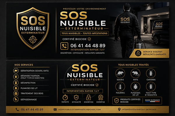 tout type de nuisibles