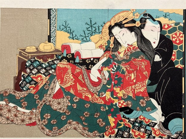 Thumbnail: Keisai Eisen : Shunga