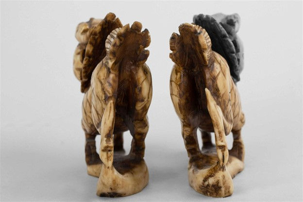 Thumbnail: Stone Kirin Pair