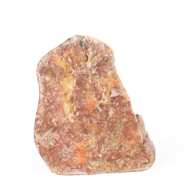 Thumbnail: Chinese Carved Soapstone Seal : Lady with Mirror