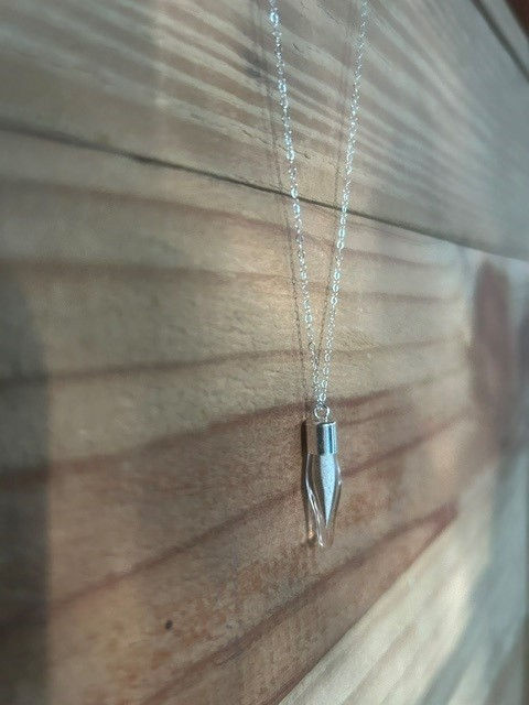 Thumbnail: Memorial Keepsake pendant silver