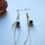 Thumbnail: Feather and Lavender earrings