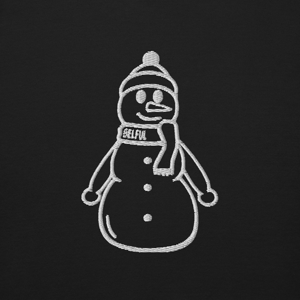 Thumbnail: Belful Snowman Crewneck - Embroidered