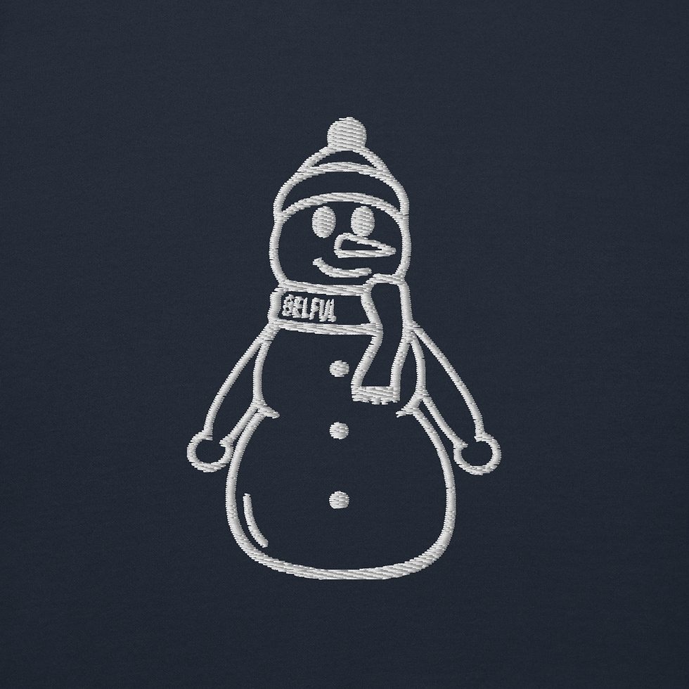 Thumbnail: Belful Snowman Crewneck - Embroidered