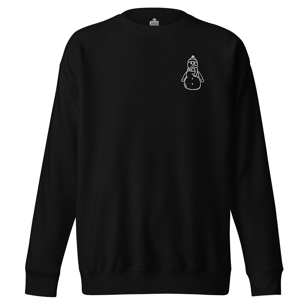 Thumbnail: Belful Snowman Crewneck - Embroidered