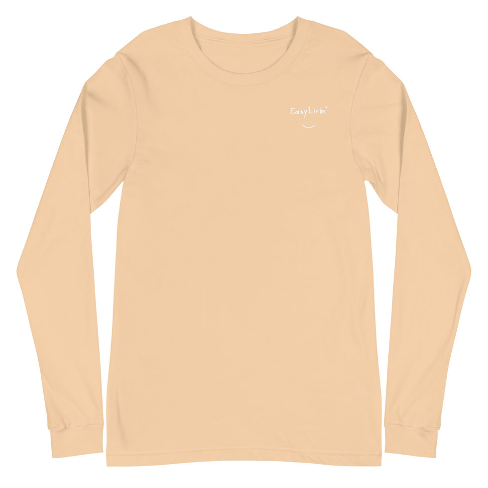 Thumbnail: Long sleeve tee with a pocket tee logo on it. autism acceptance and art