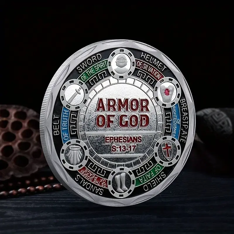 Thumbnail: Full Armor of God Collectible Coin