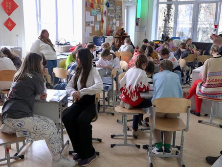 Литературный бой: 5 класс vs 4 класс