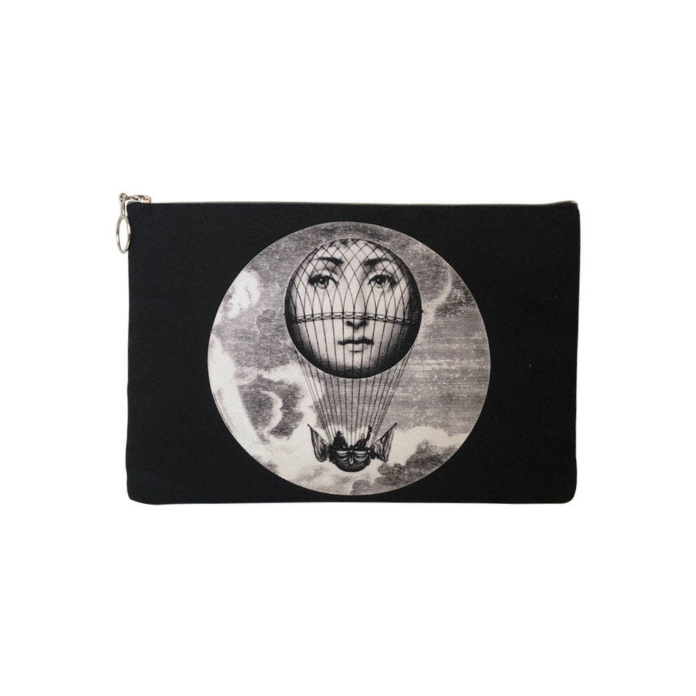 Milanetta Black Angel Makeup Pouch