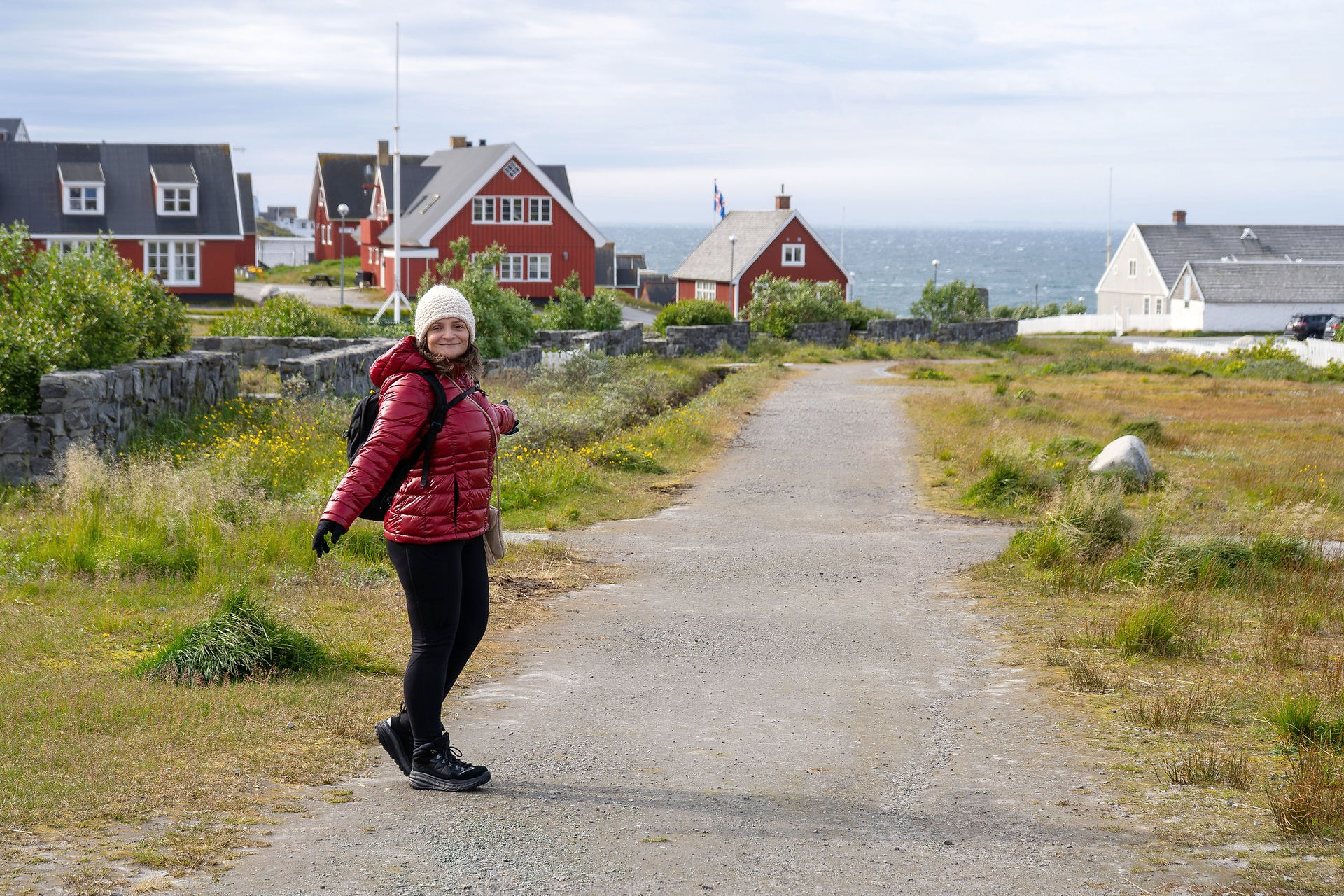 Walking around Nuuk, Greenland