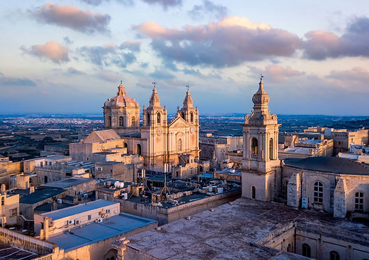 Panorama of Valetta, Malta