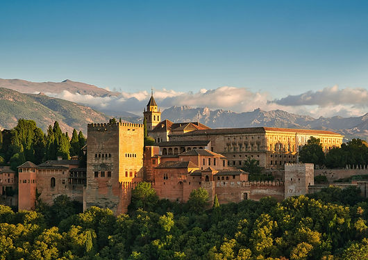 Alhambra in Granada, Spain
