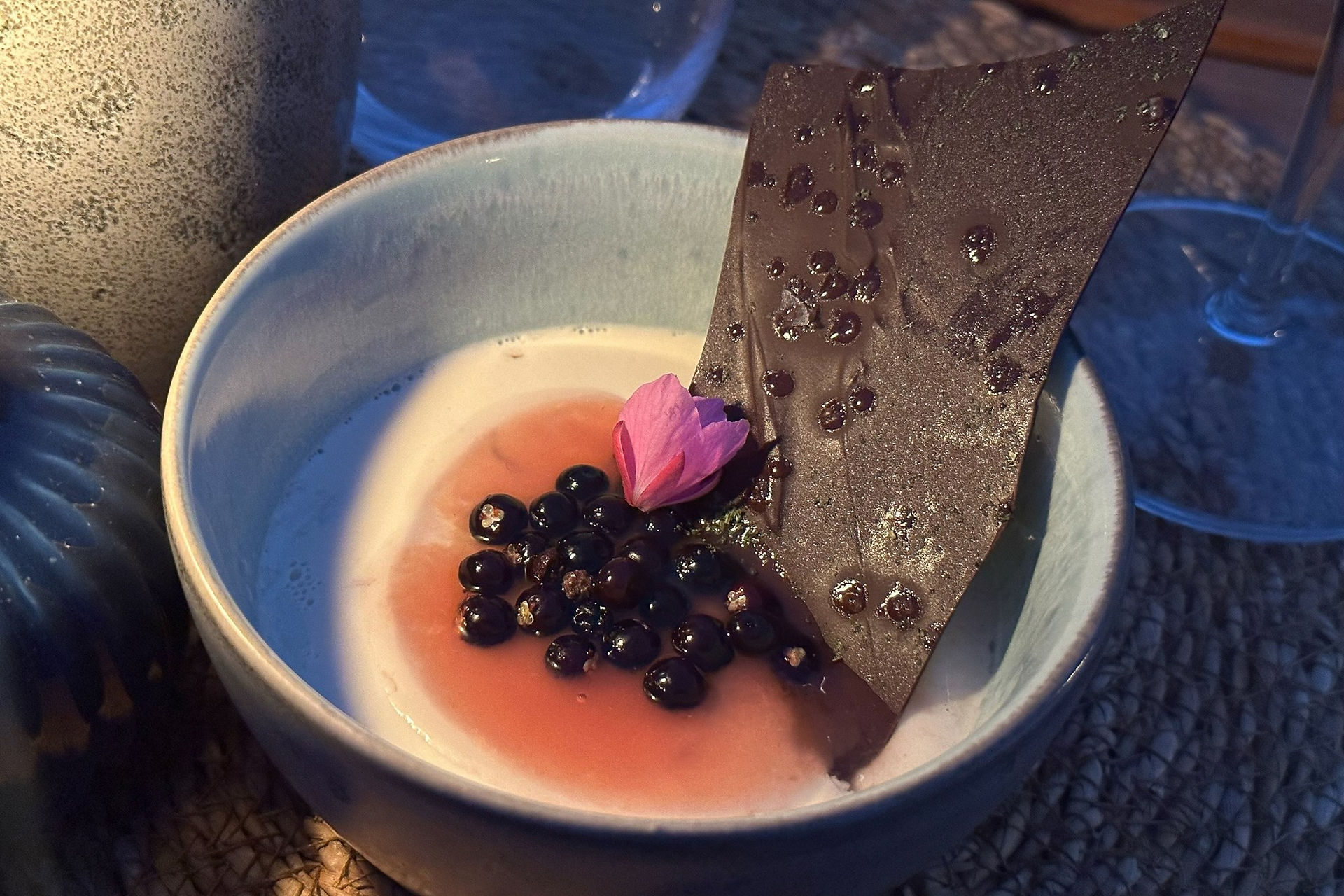 Dessert at our camp in Greenland