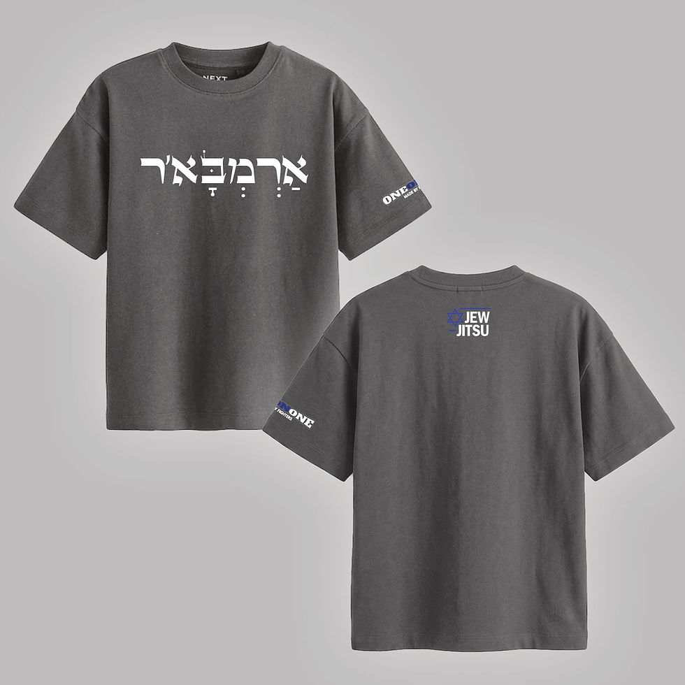 תמונה ממוזערת: חולצת JEW JITSU דגם ״ארמבאר״