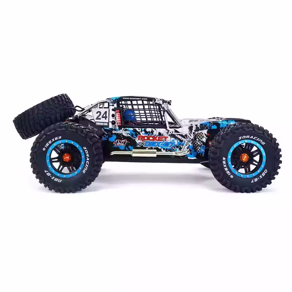 Miniatura: ZD Racing DBX-07 1/7 4x4 Brushless RTR – 80 km/h